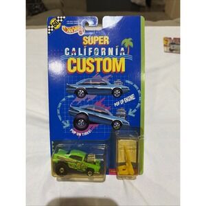 Hot Wheels  -"SUPER CALIFORNIA CUSTOM" - RACE ACE, year in package. New.